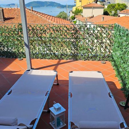 Apartament La Terrazza Sul Golfo Dei Poeti Con Vista Mare Pitelli Zewnętrze zdjęcie