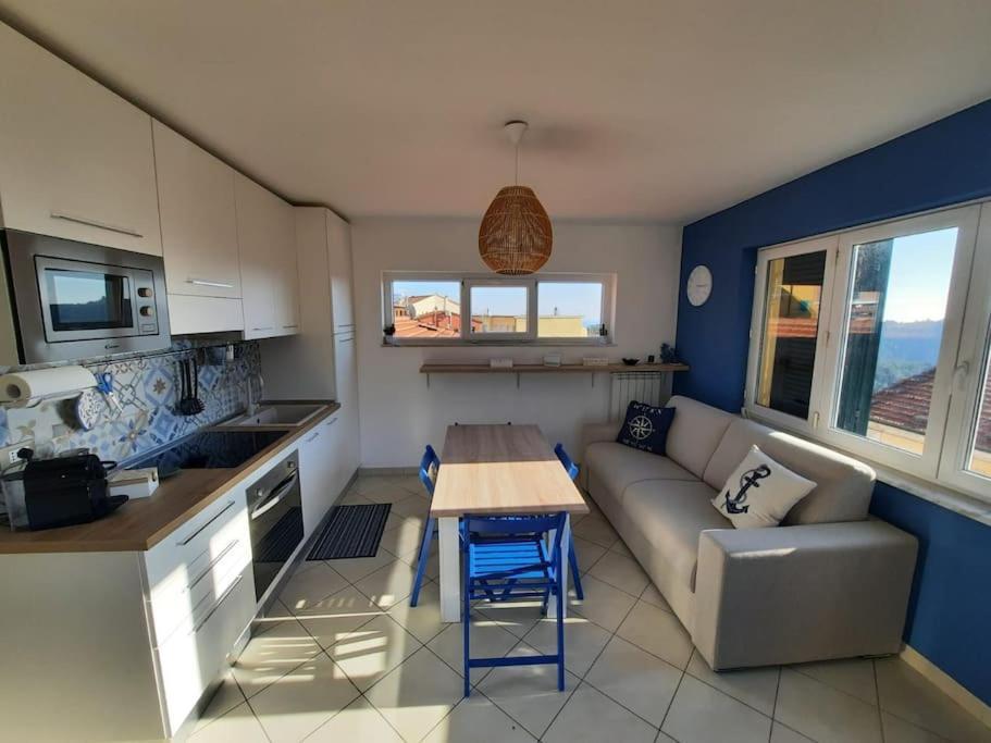 Apartament La Terrazza Sul Golfo Dei Poeti Con Vista Mare Pitelli Zewnętrze zdjęcie