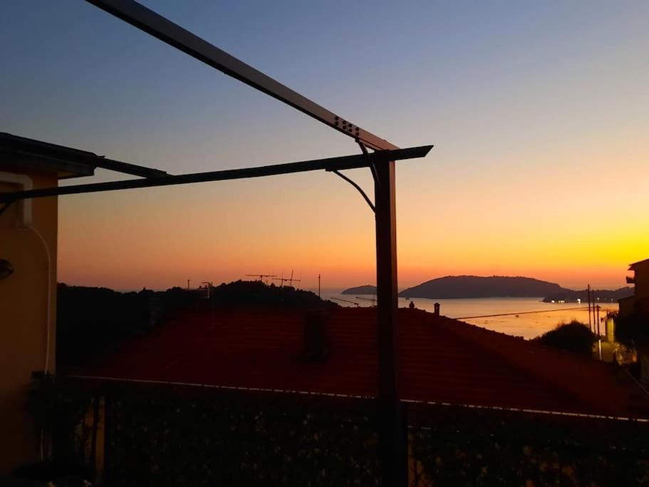 Apartament La Terrazza Sul Golfo Dei Poeti Con Vista Mare Pitelli Zewnętrze zdjęcie