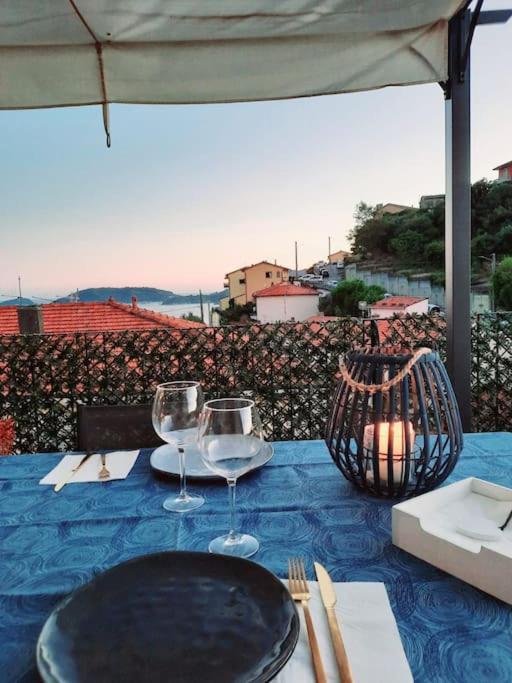 Apartament La Terrazza Sul Golfo Dei Poeti Con Vista Mare Pitelli Zewnętrze zdjęcie