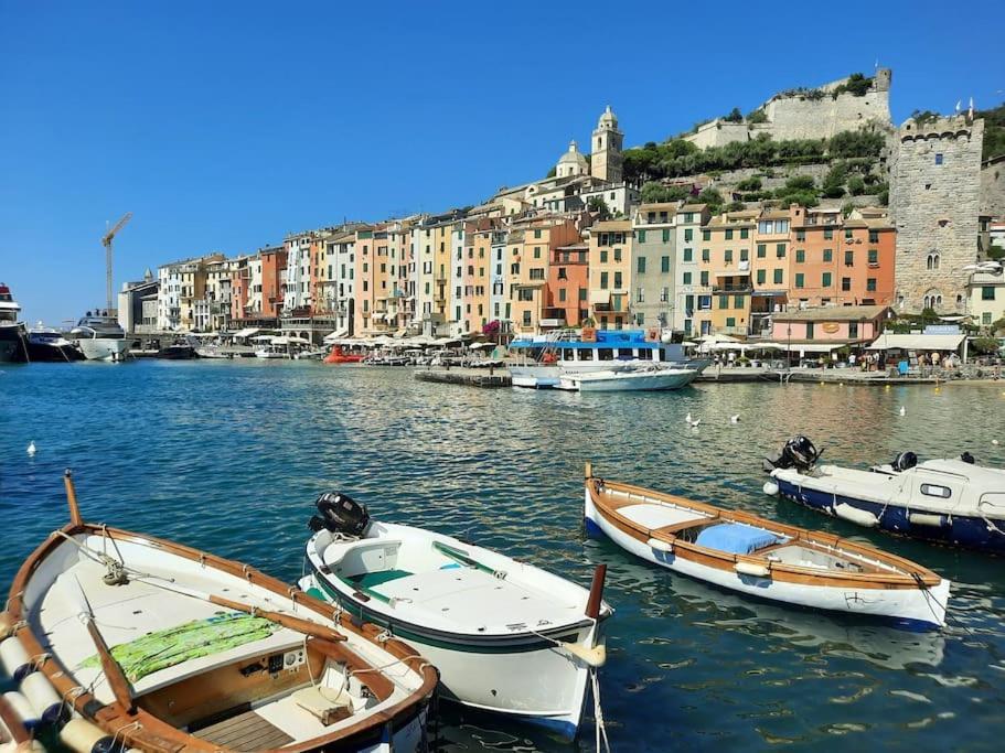 Apartament La Terrazza Sul Golfo Dei Poeti Con Vista Mare Pitelli Zewnętrze zdjęcie