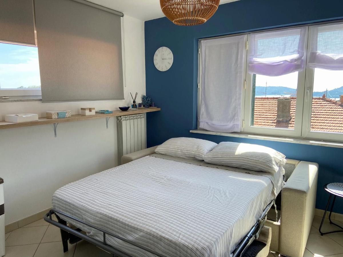 Apartament La Terrazza Sul Golfo Dei Poeti Con Vista Mare Pitelli Zewnętrze zdjęcie
